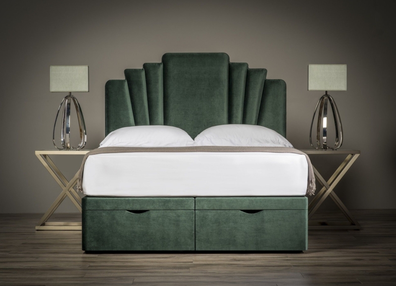 Gatsby Art Deco Headboard | Upholstered Art Deco Headboards | Art deco ...