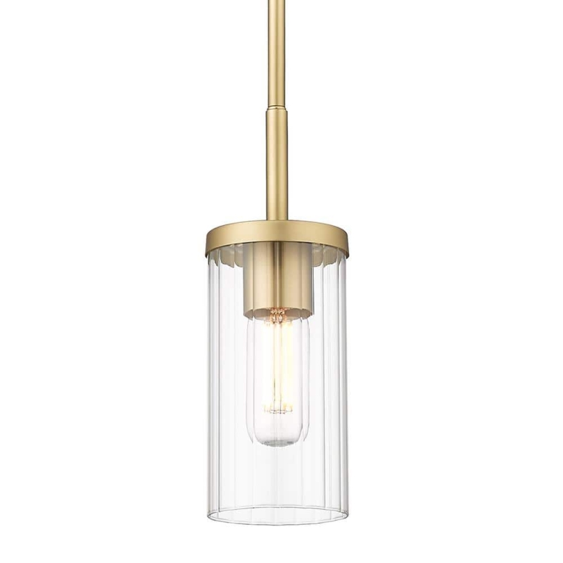 Golden Lighting Winslett Brushed Champagne Bronze Pendant
