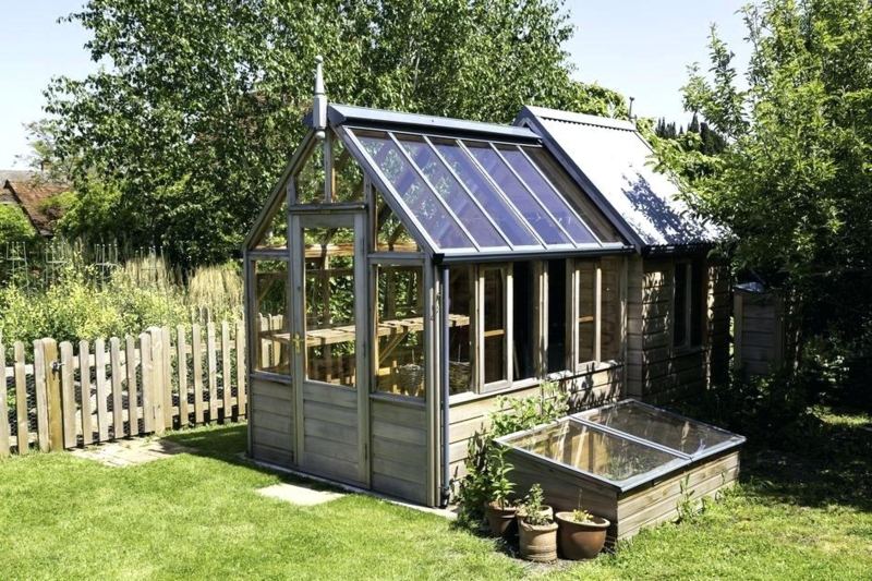 Greenhouse Shed Combination And Building Potting Sheds in 2020 ...