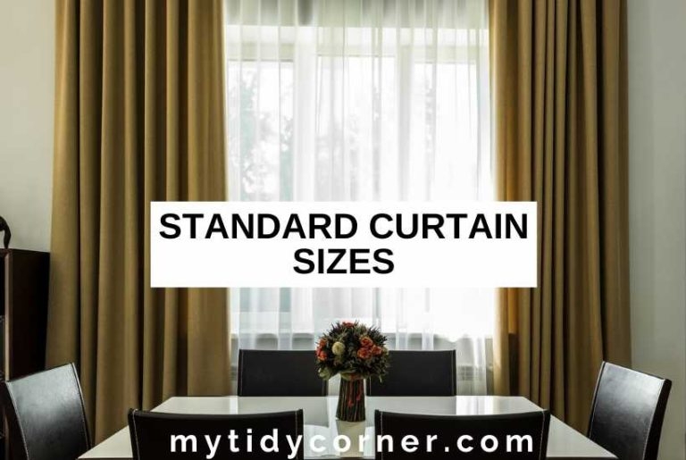 Guide to Standard Curtain Sizes and Measurements
