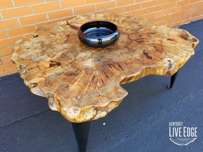 Handmade Live Edge Tree Stump Coffee Table