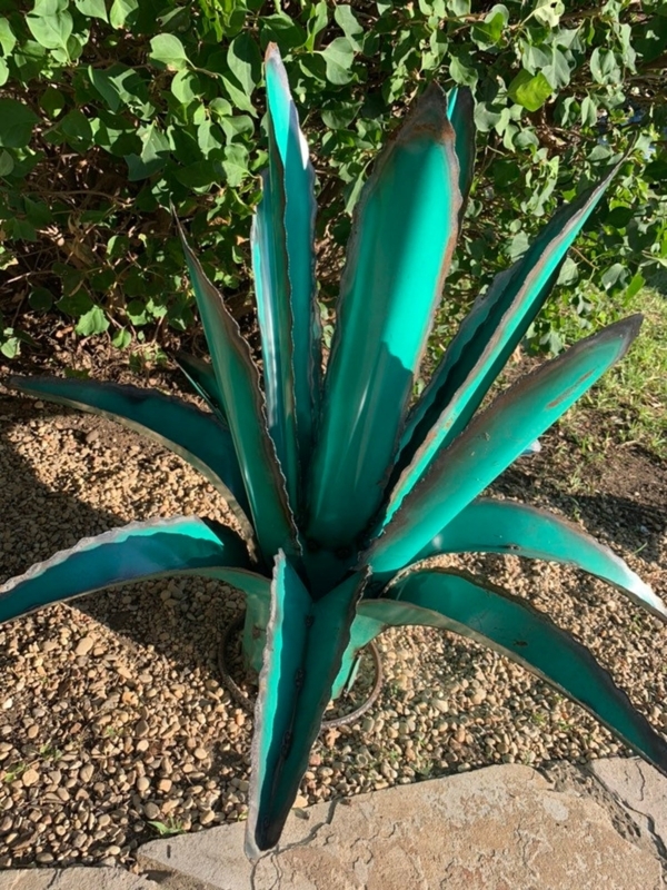 Metal Agave Plants