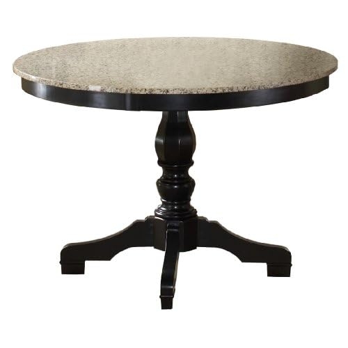 - Hillsdale Embassy Round Pedestal Dining Table with 42-Inch ...