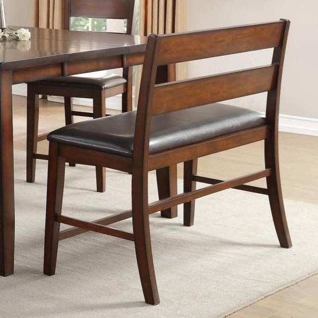 Homelegance Mantello Wooden Ladder Back Bench