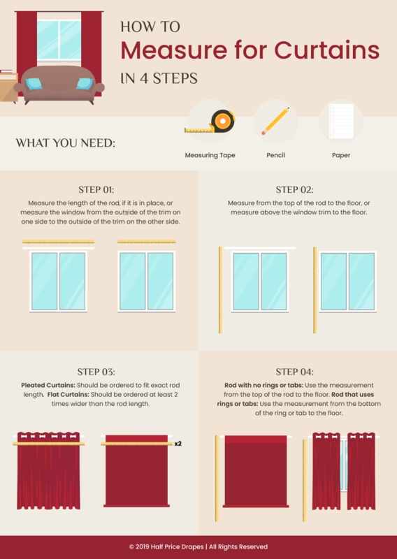 How to Measure Curtains in 4 Easy Steps