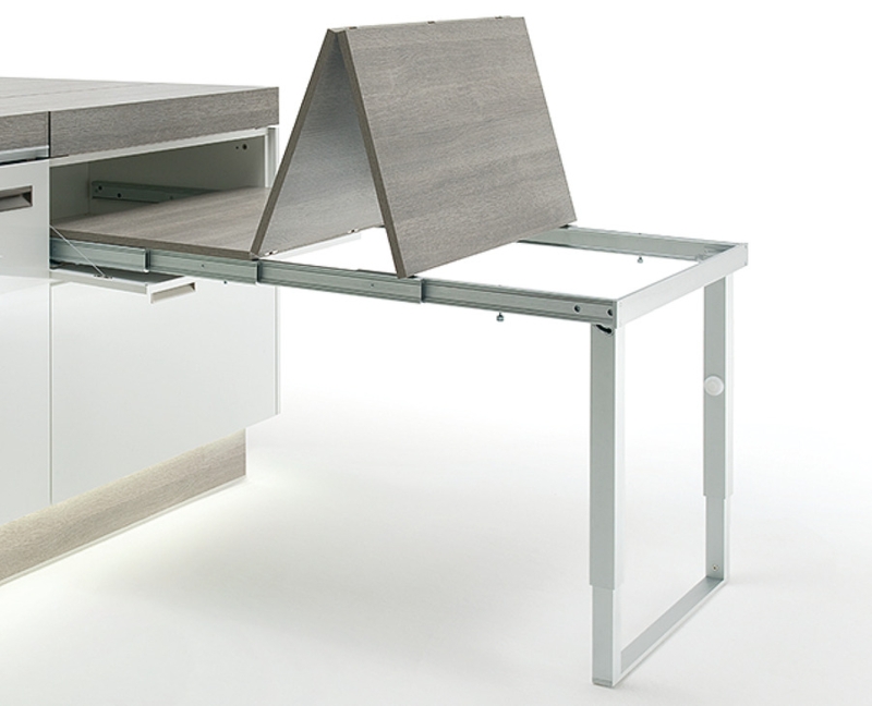 Innovative Space-Saving Pull-Out Folding Table