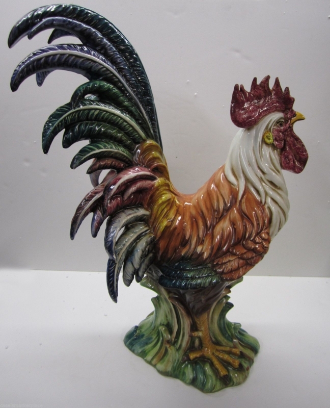 Ceramic Roosters