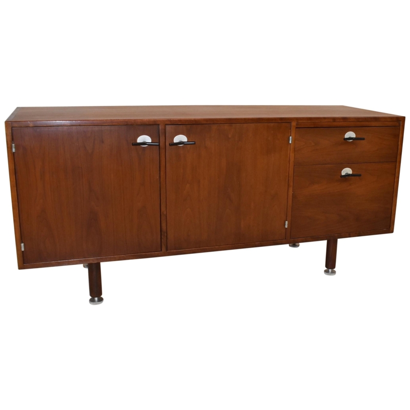 Jens Risom Mid-Century Modern Teak Credenza
