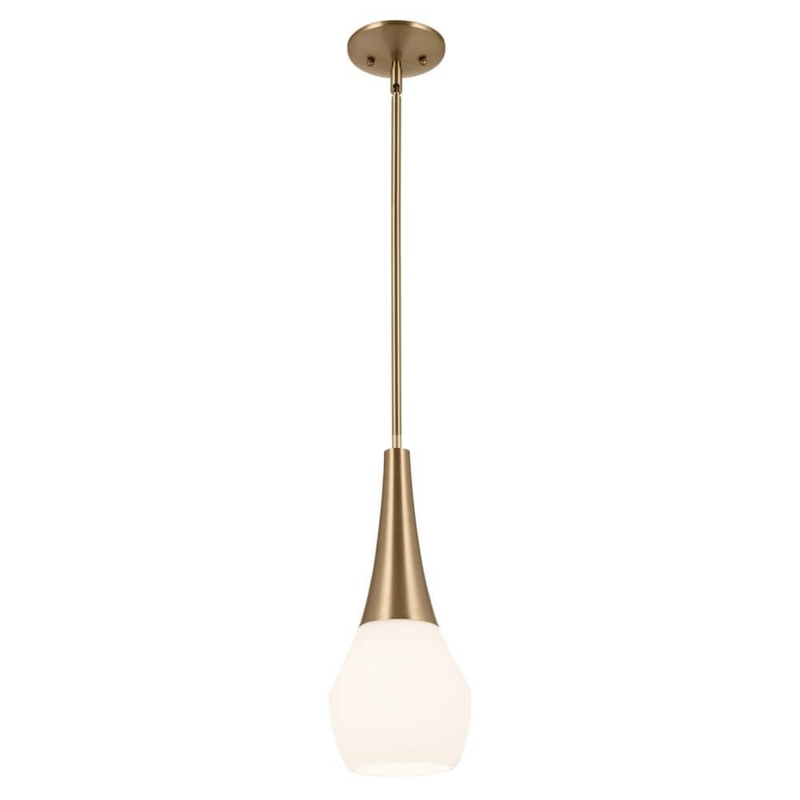 Kichler Deela Champagne Bronze Modern Kitchen Pendant Light