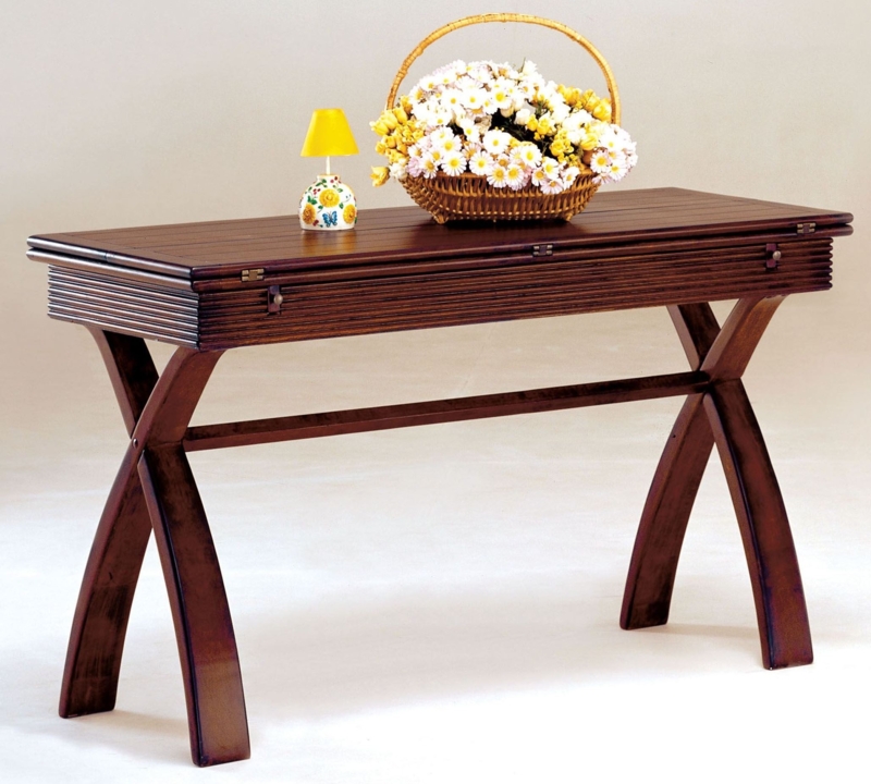 Kingston Cherry Wood Extendable Console Table