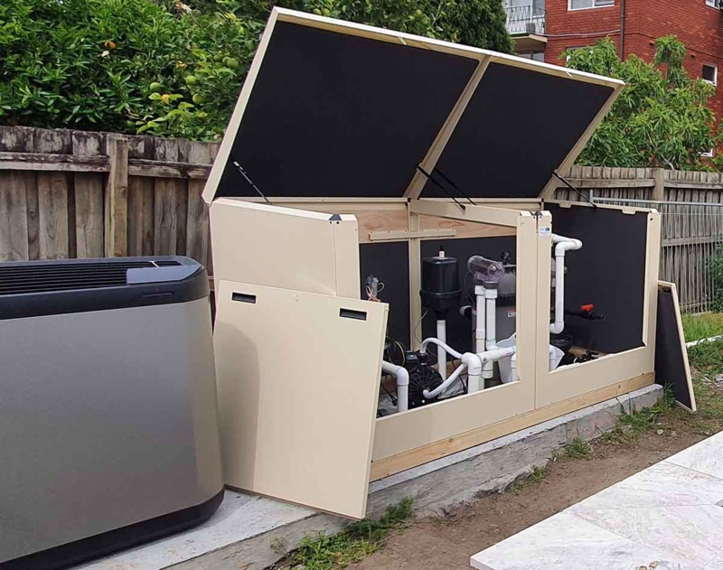 Swimming Pool Equipment Enclosures