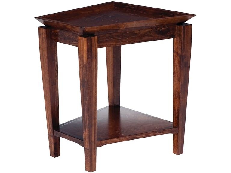 Larisa Wedge End Table | Wedge end table, End tables, End tables with ...