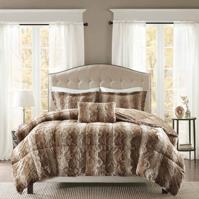 Luxury Masculine Brown Bedding Set for Men