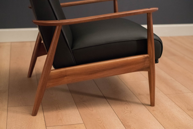 Mid Century Modern Milo Baughman Recliner Lounge Chair
