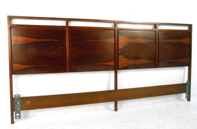 Mid-Century Modern Rosewood King-Size Headboard by Paul McCobb for Lane ...
