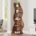 Millwood Pines Arhab Stylish Wooden Corner Bookcase