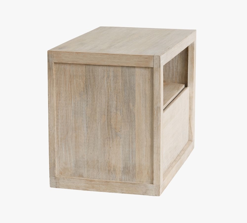 Minimalist Light Wood Cayman Nightstand Design
