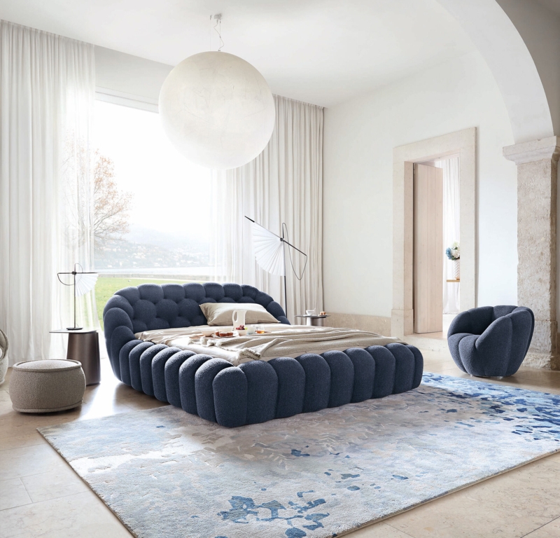Modern Bubble Bed and Armchair by Roche Bobois