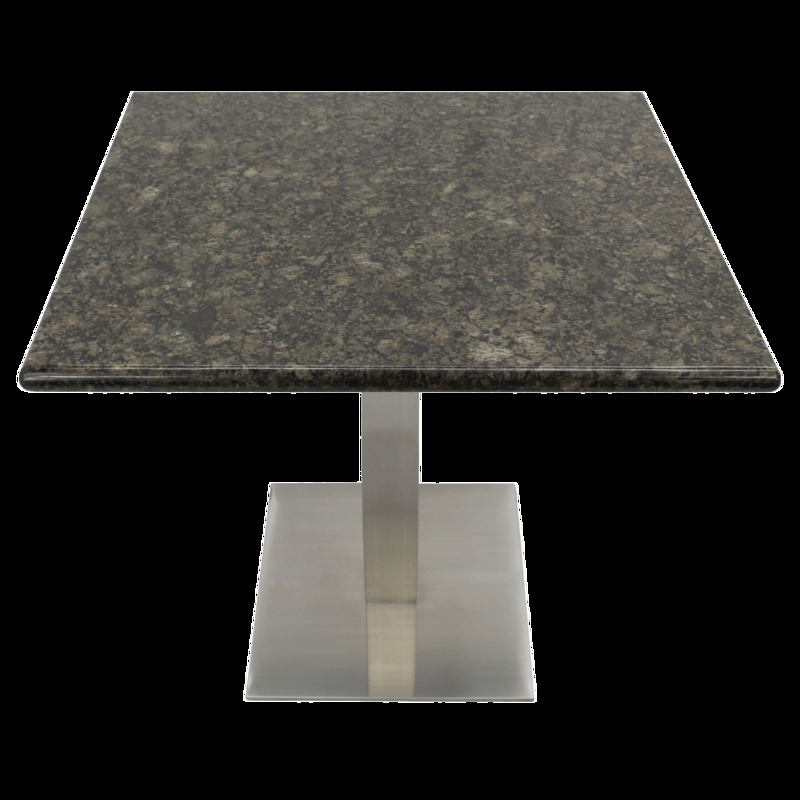 Modern Economy Granite Table Tops with Metal Base