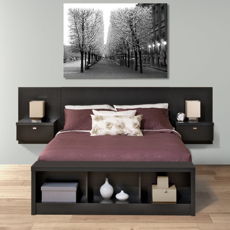 Headboards With Built In Nightstands