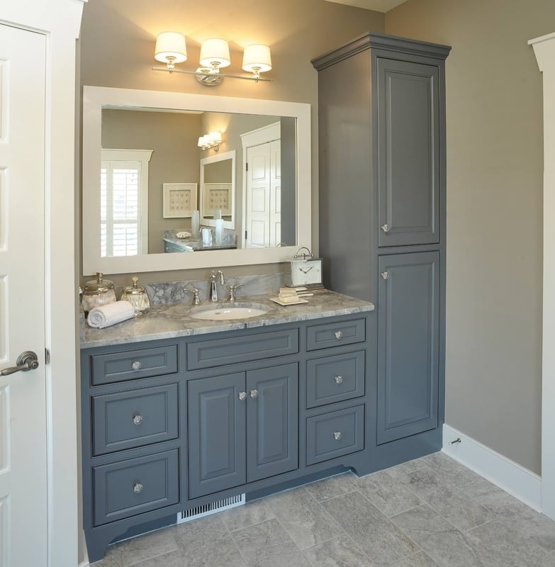 Bathroom Vanities With Linen Towers