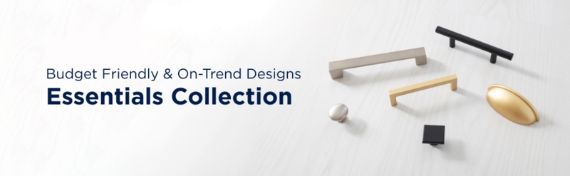 Modern Low Profile Cabinet Pulls by Hickory Hardware