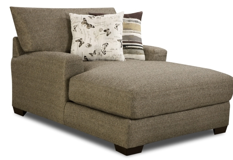 Modern Oversized Indoor Chaise Lounge Chair