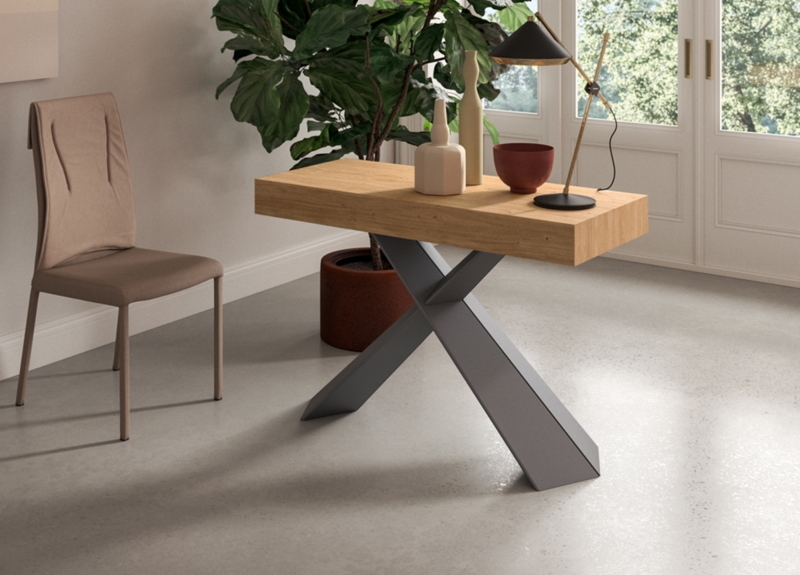 Modern Ozzio 4YOU Extendable Console Dining Table