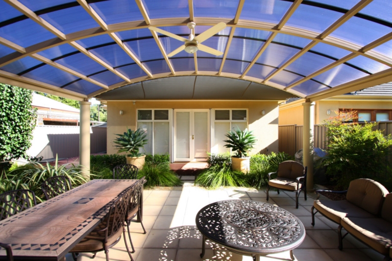 Pergolas With Polycarbonate Roofs