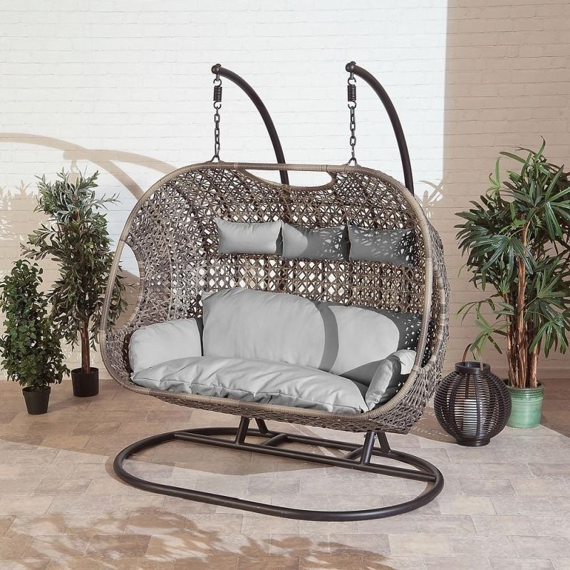 Modern Wicker Hanging Garden Swing Chair