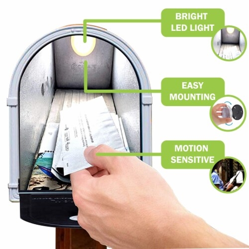 Motion Sensitive LED Mailbox Light for Safety