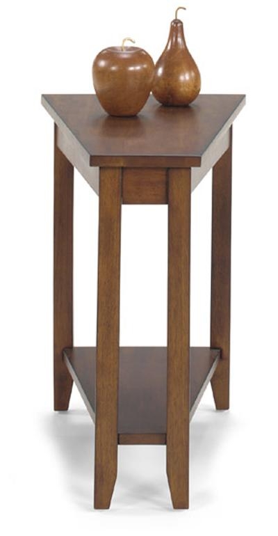 Null Furniture 1900 International Accents 1900-70LW Wedge End Table ...