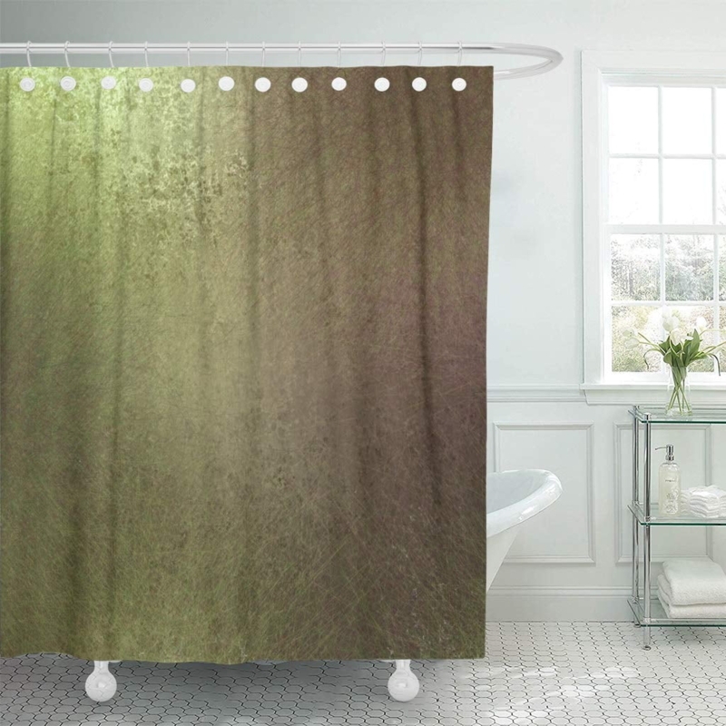 Olive Green Shower Curtains