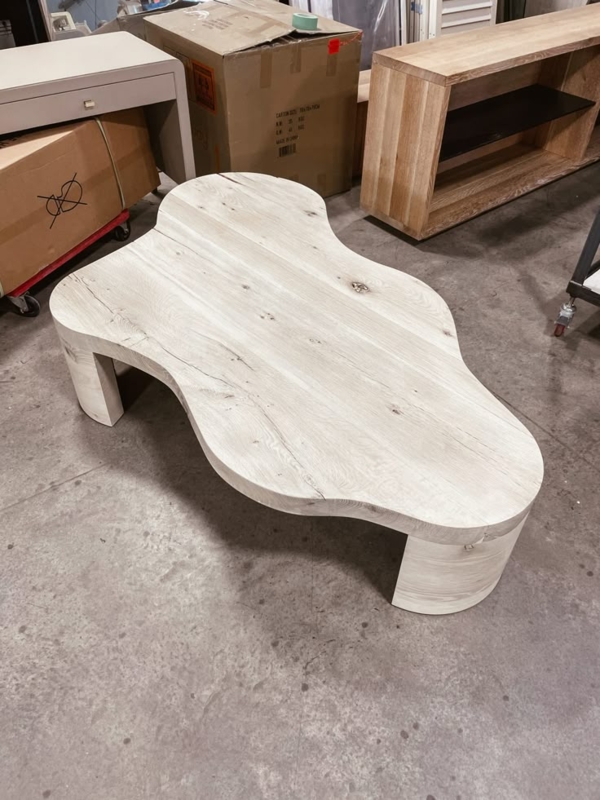 Organic Shape Coffee Table | Organic furniture design, Coffee table ...