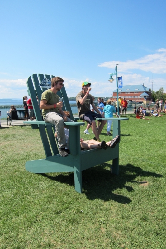 Oversized Adirondack Chair Outdoor Seating Design