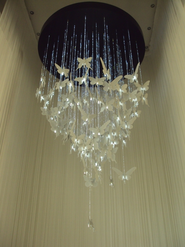 Pin by Caitlin Lake on [our house] | Butterfly chandeliers, Crystal ...