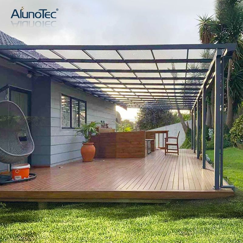 Polycarbonate Roof Aluminum Frame Gazebo Sun Shed Patio Awning - Buy ...