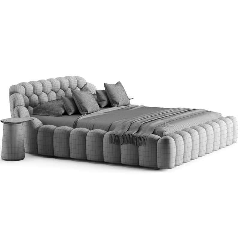 Roche Bobois Bubble Bed 3D Model Design
