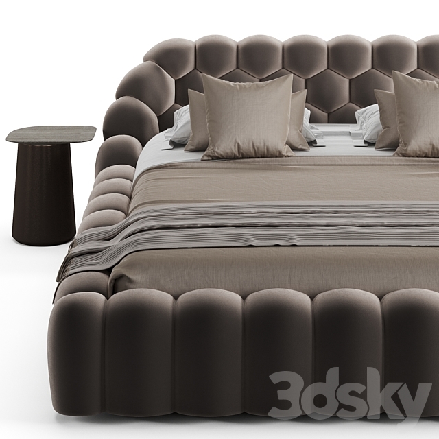 Roche bobois bubble bed - Bed - 3D Models
