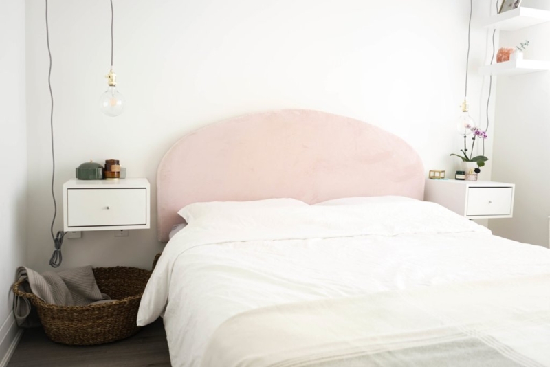 Round Headboard Bedroom Ideas - Jenny Patricia