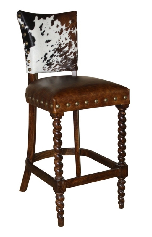 Cowhide Barstools