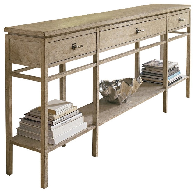 Stanley Furniture Coastal Living Resort Palisades Sofa Table in Sandy ...