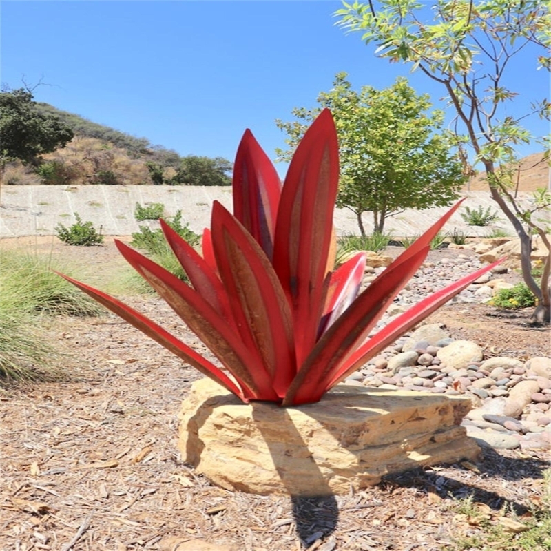 Tequila Rustic Sculpture,diy Metal Agave Plant,garden Yard Art ...