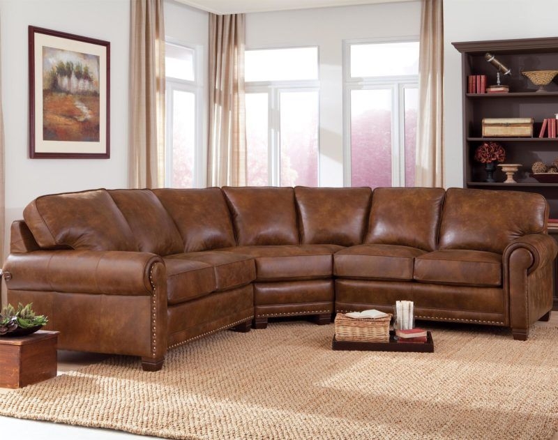 The Incredible Effect of a Curved Leather Sofa upon Your Apartment ...
