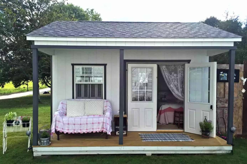 These TEN cozy 'she sheds' will convince you to build one in your backyard