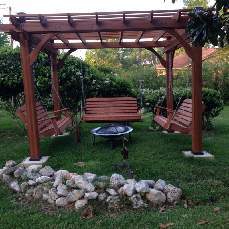 Top 30 of Patio Gazebo Porch Swings