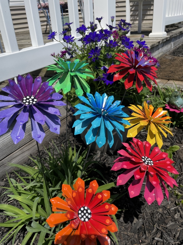 Metal Garden Flowers