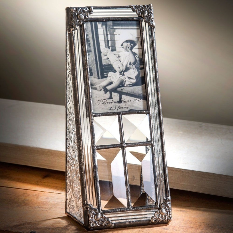 Vintage Large Wall Mirrored Picture Frame