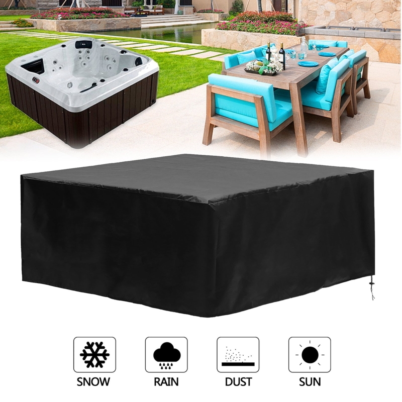 Waterproof Heavy Duty Hot Tub Cover for Outdoor Protection