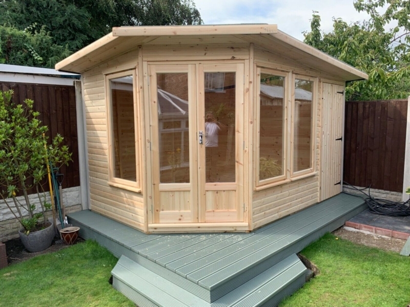 Corner Sheds